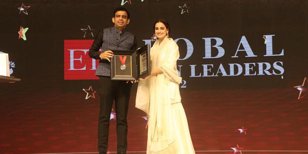 Sagar Tanna, CEO receives ET Global India Leaders Award 2022