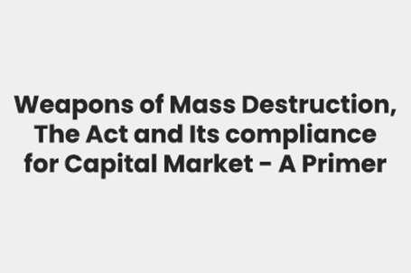 Weapons of mass destruction